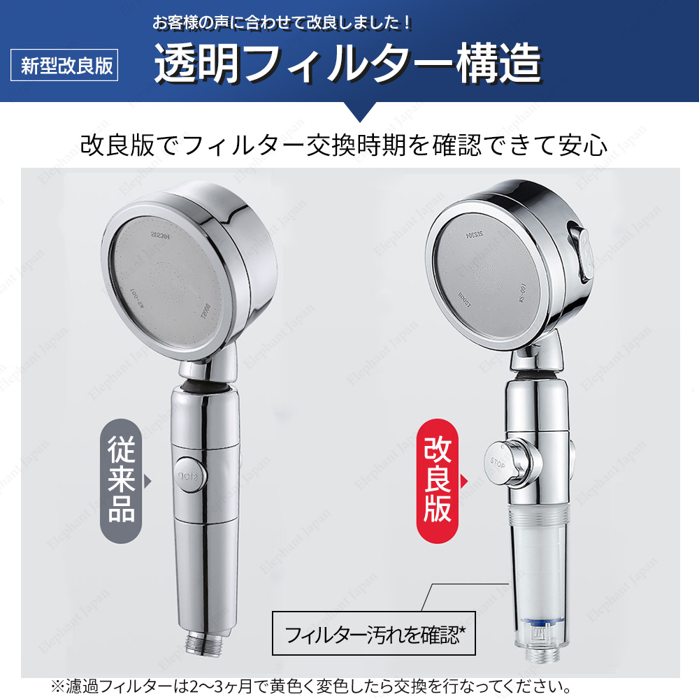 驚きの価格が実現！ シャワーヘッド 交換フィルター4本セット FT-047FZ-S1 専用交換品 discoversvg.com